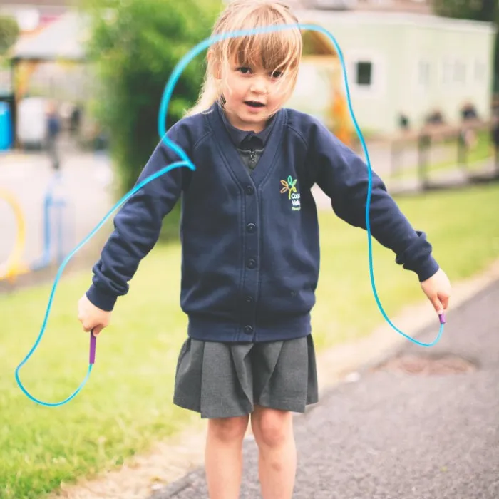 Child skipping