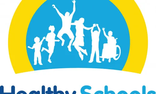 Healthy School NY Logo Gold