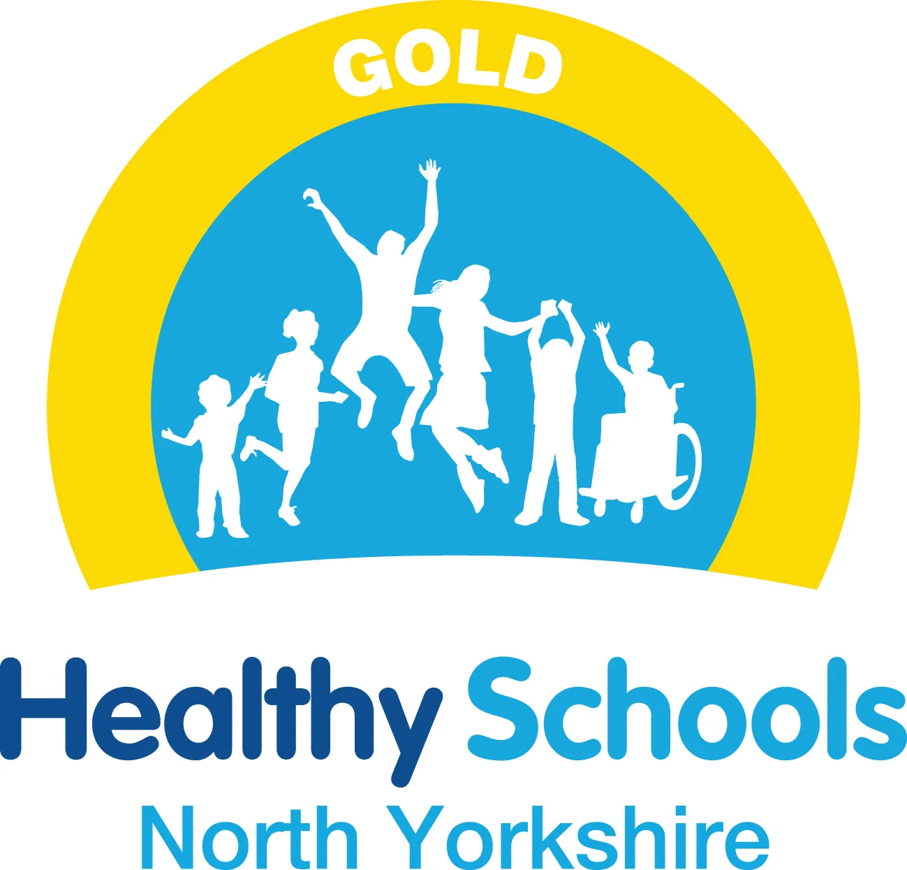 Healthy School NY Logo Gold